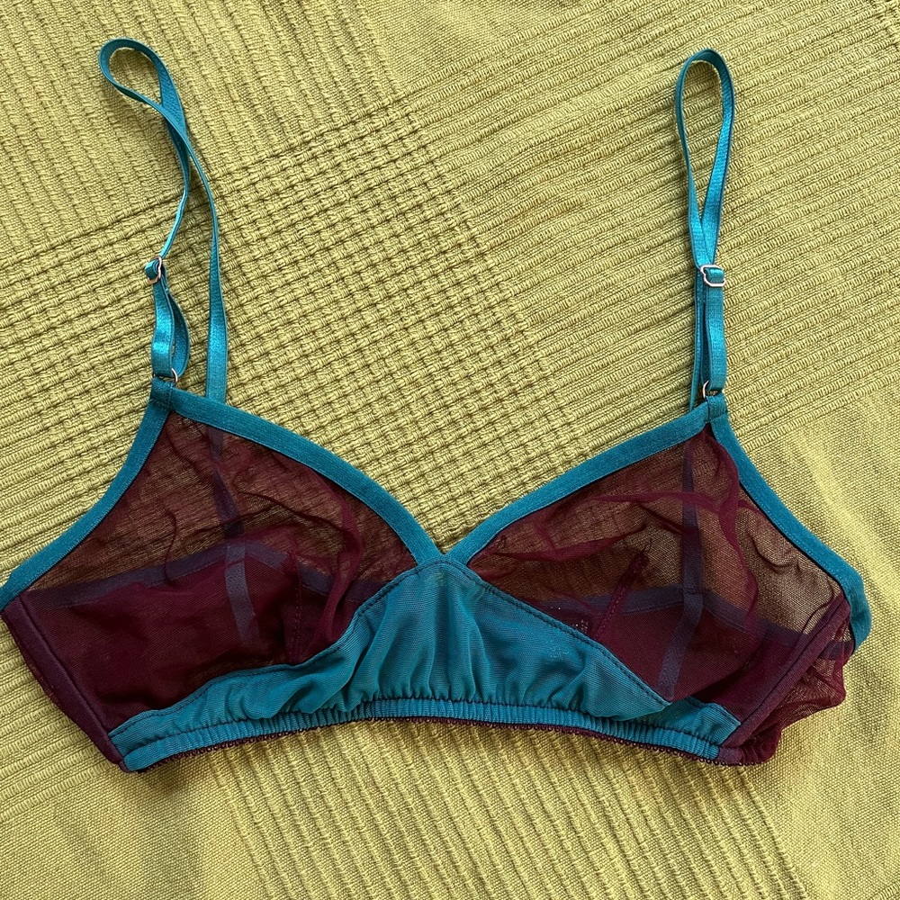Only Hearts Retro Bralette with matching bottom